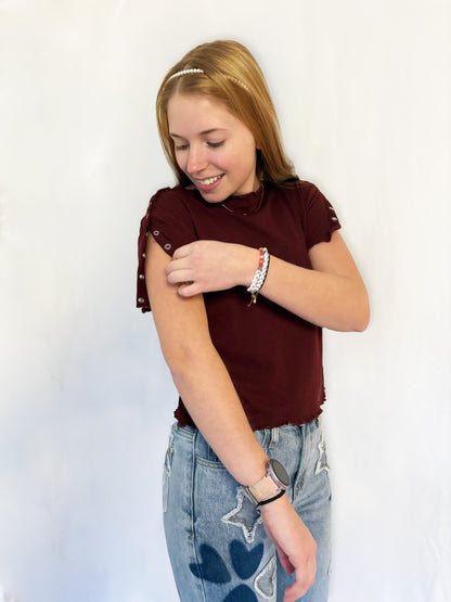 Heart Month Ribbed T-Shirt